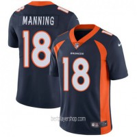 Peyton Manning Denver Broncos Mens Authentic Alternate Navy Blue Jersey Bestplayer